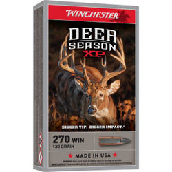 Winchester 270 Win 130 Grain Deer Season XP 20 Rd